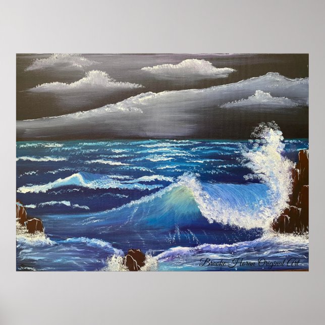 Midnight Wave Poster (Framsidan)