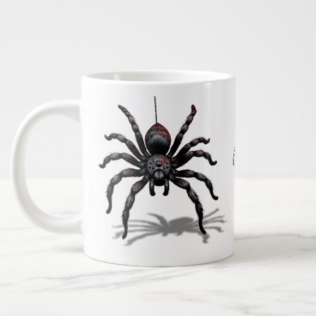 Midnight Weaver (Spindel och nät) Tema  Jumbo Mugg (Vänster)