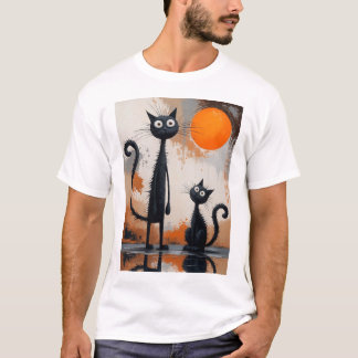 Midnight Whiskers T Shirt