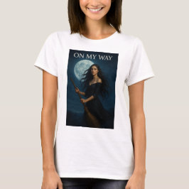 Midnight Witch Flight T Shirt