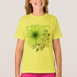 Midori no daichi no sasayaki yellow t shirt