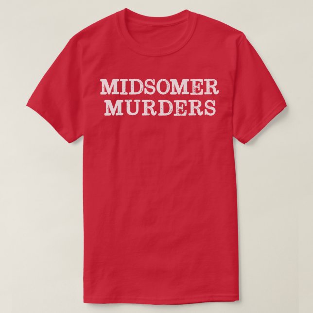 Midsomer Murders T Shirt (Design framsida)