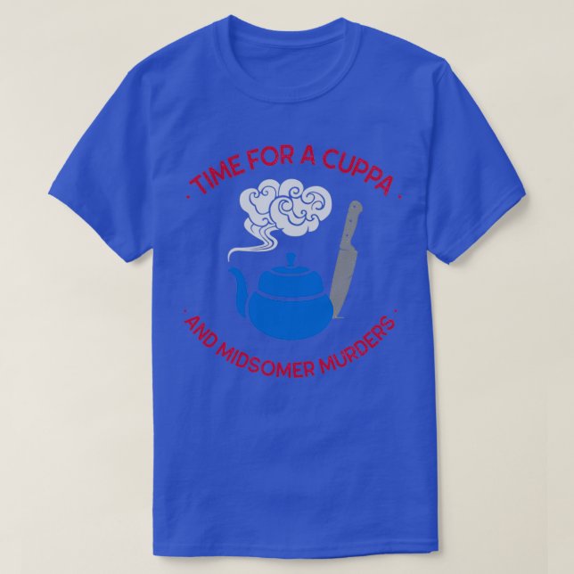 Midsomer Murders, Tid för Cuppa och Midsomer Mu T Shirt (Design framsida)