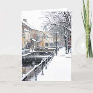 Midsomer Norton i vinter Helgkort