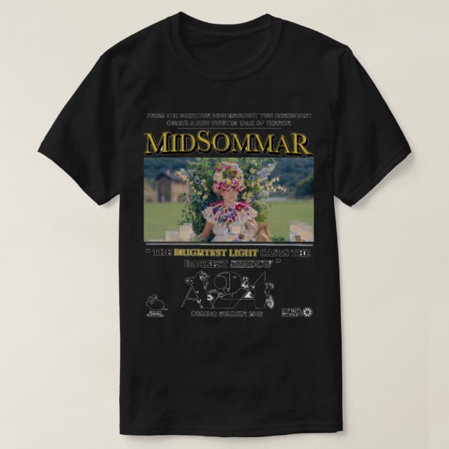 MIDSOMMAR A24 T SHIRT (Design framsida)