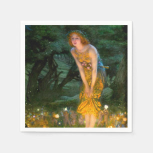 Midsommar afton Edward Robert Hughes Pappersservett