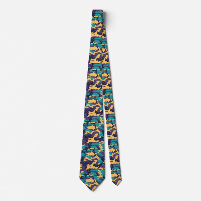 Midsommar Camo Mönster Slips (Framsida)