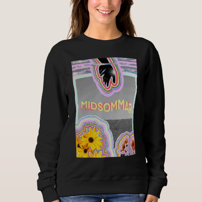 Midsommar Inspired Prints T Shirt (Framsida)