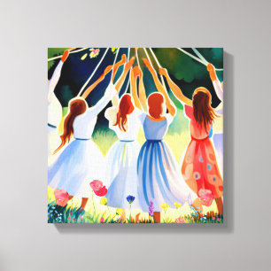 Midsommar Joy Canvastryck