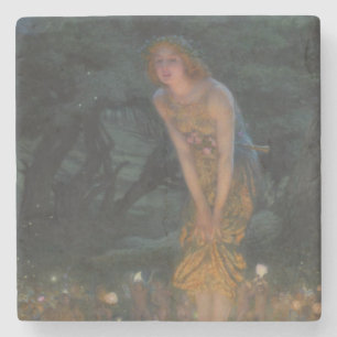 Midsommar Kväll (av Edward Robert Hughes) Stenunderlägg