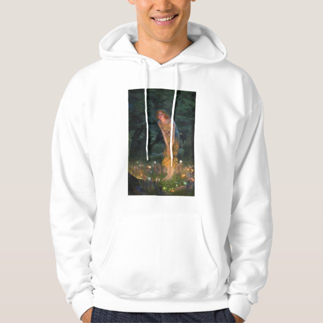 Midsommar Kväll c. 1908 av Edward Robert Hughes Hoodie (Framsida)