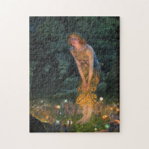 Midsommar Kväll c. 1908 av Edward Robert Hughes Pussel