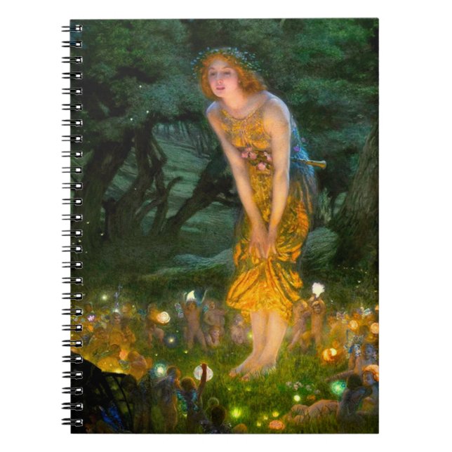 Midsommar Kväll Edward Robert Hughes Anteckningsbok (Framsidan)