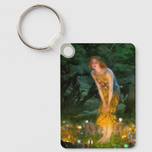 Midsommar Kväll Edward Robert Hughes Nyckelring