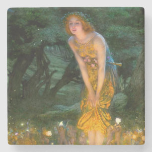 Midsommar Kväll Edward Robert Hughes Stenunderlägg