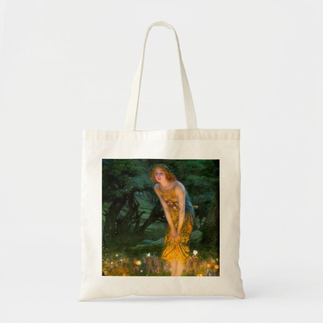 Midsommar Kväll Edward Robert Hughes Tygkasse (Framsidan)