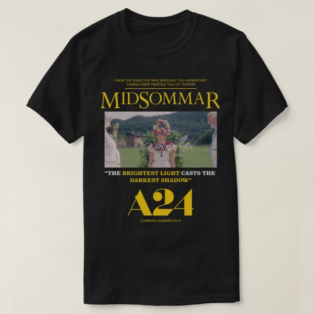 Midsommar Movie T Shirt (Design framsida)