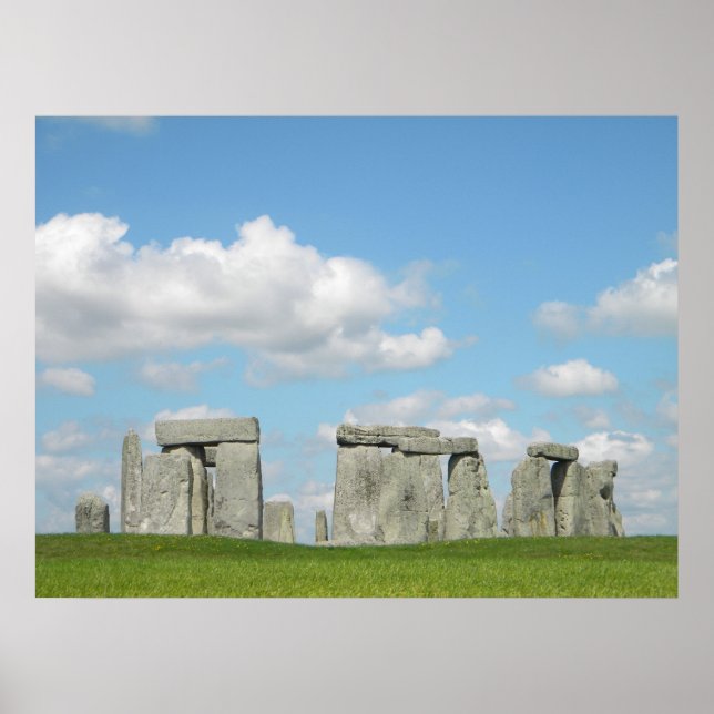Midsommar Stonehenge Poster (Framsidan)