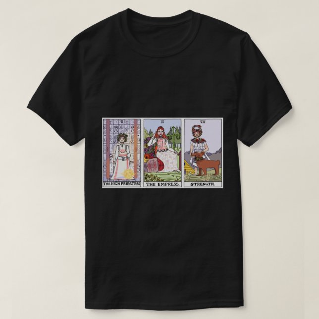 Midsommar Tarot Cards (color version)   T Shirt (Design framsida)