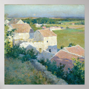 Midsommar Twilight Willard Metcalf Fine Art Poster