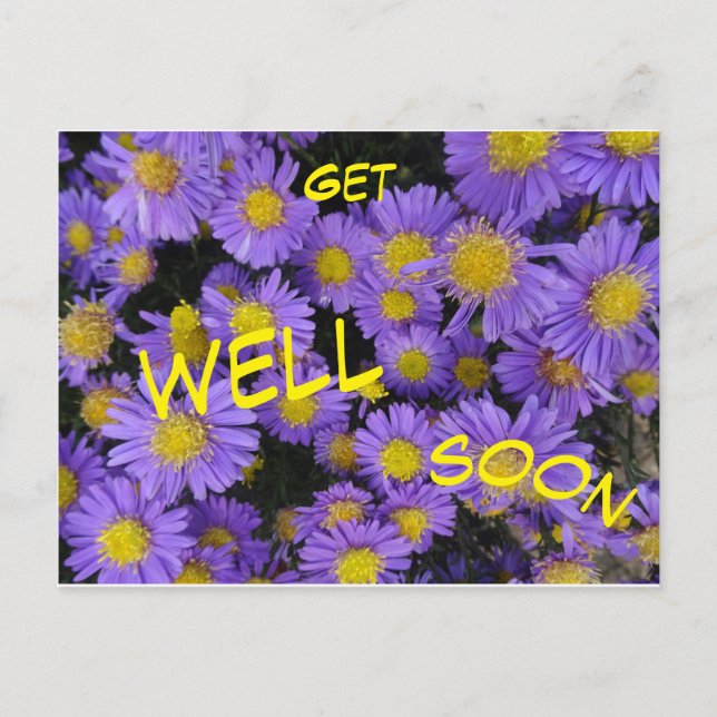 Midsommarastor Cus. Snart Bättre Postkort Vykort (Framsida)