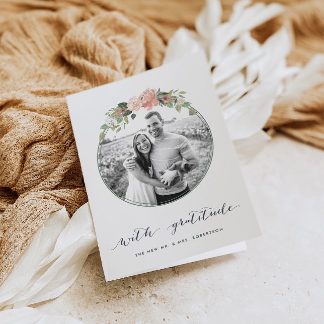 Midsommarblommor | Bröllopsfoto Tack Kort (Skapare uppladdad)