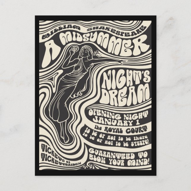 Midsommaren i Kärlek Vykort (Framsida)