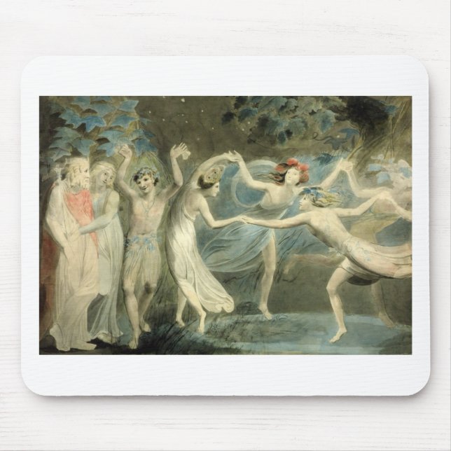 Midsommaren Nattes Dream av William Blake Musmatta (Framsidan)