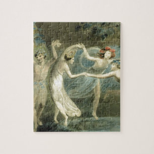 Midsommaren Nattes Dream av William Blake Pussel