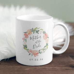 Midsommarens Blommigt Utandning Budens mamma Kaffemugg
