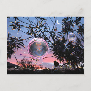 Midsommarens Kväll Fairy Bubbles! Vykort