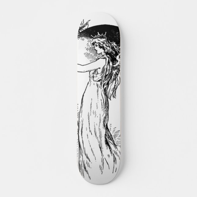 Midsommarnattens Dream Skateboard Bräda 19,5 Cm (Framsida)