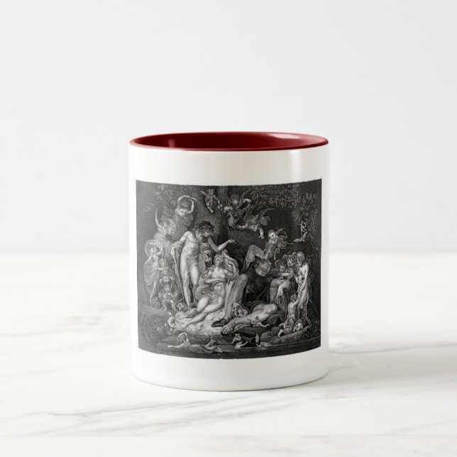 Midsommarnattens dröm Två-Tonad mugg (Center)