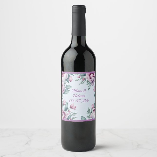 Midsommarnattens dröm vinflaska etikett (Framsida)