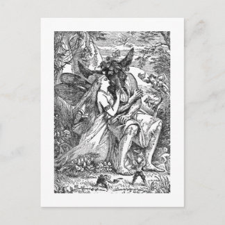 Midsommarnattens dröm vykort