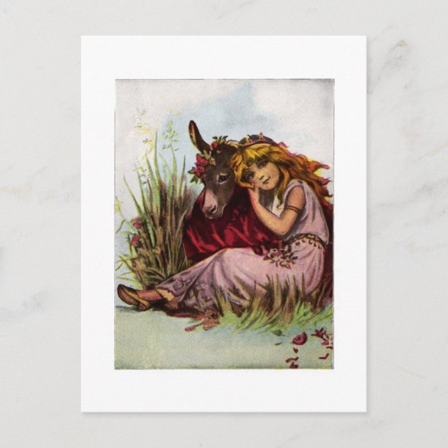 Midsommarnattens dröm vykort (Framsida)