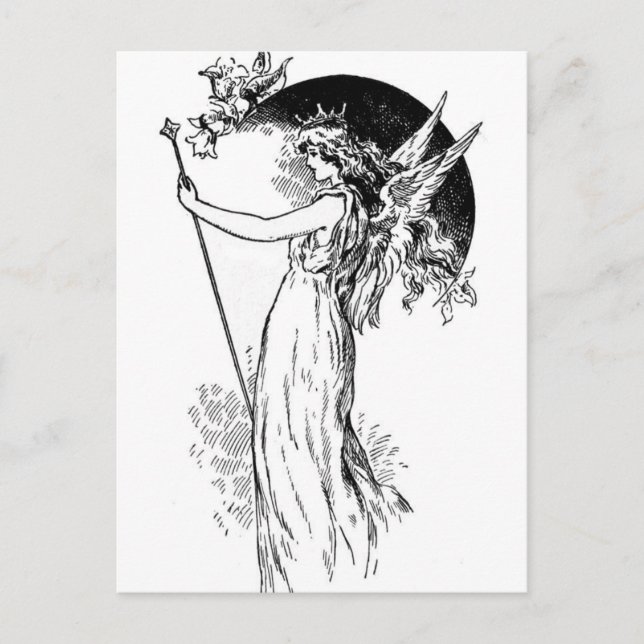 Midsommarnattens dröm vykort (Framsida)