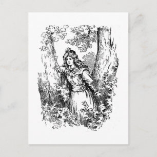 Midsommarnattens dröm vykort