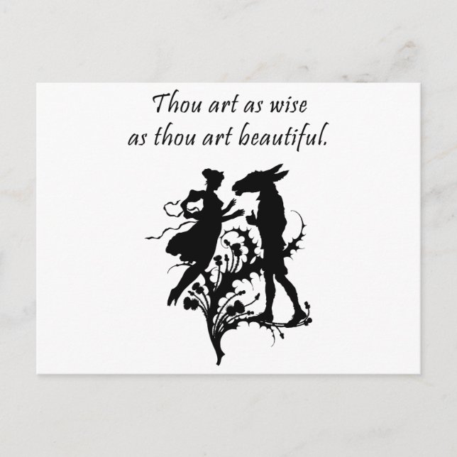 Midsommarnattens dröm vykort (Framsida)