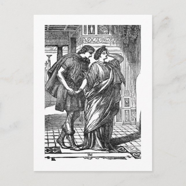 Midsommarnattens drömmar vykort (Framsida)