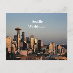 Midstad Seattle, Washington Vykort