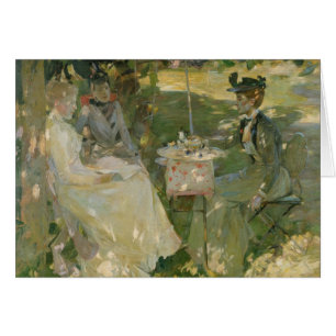 Midsummer 1892 hälsningskort
