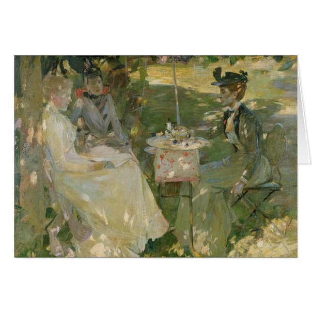 Midsummer 1892 hälsningskort (Framsidan Horizontal)