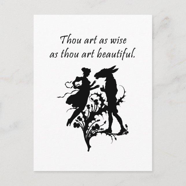 Midsummerdröm Vykort (Framsida)