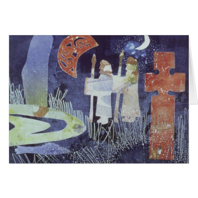 Midsummernatt 1994 hälsningskort (Framsidan Horizontal)