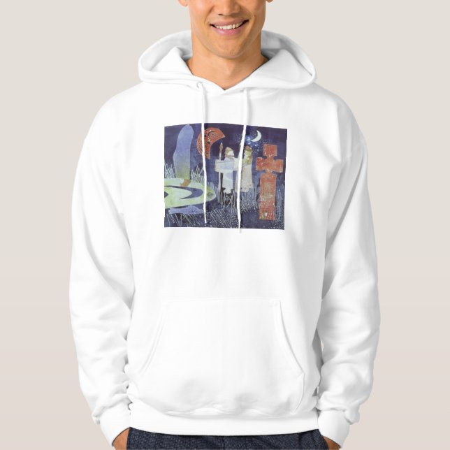 Midsummernatt 1994 sweatshirt med luva (Framsida)