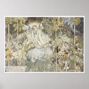 Midsummernatts dröm, 1907 poster