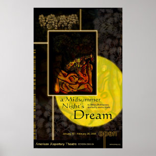 MIDSUMMERNATTS DRÖM POSTER