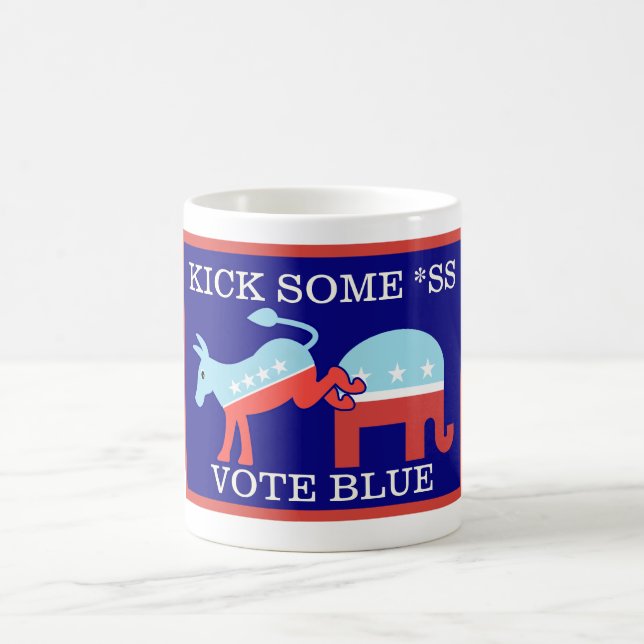 Midterm 2026 Demokraterna Sparkar nån R*V Kaffemugg (Center)