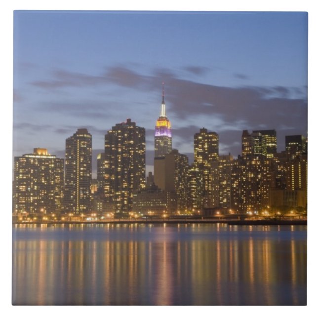 Midtown Manhattan Kakelplatta (Framsidan)